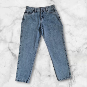 Pantalón Mom Jean Glendas celeste