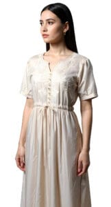 VESTIDO PERLA C/BORDADO