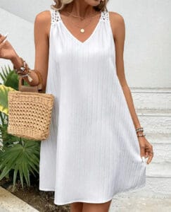 VESTIDO VERANO C/TEJIDO