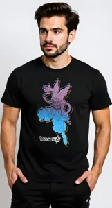 POLO JERSEY DUSTYN BLACK
