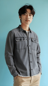 CAMISACO DENIM RIGIDO