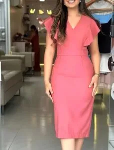 VESTIDO MEL CORTE RECTO