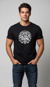 POLO GZUCK BLACK/JERSEY DENIM