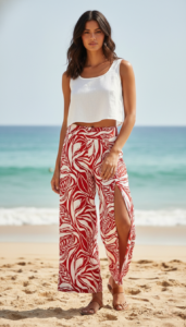 PANTALÓN PALAZZO LINO